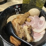京都 麺屋たけ井 - 特製つけ麺（つけ麺アップ）