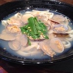 はまぐり庵 - はまぐりとあさりの特製うどん