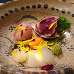 祇園 末友 - 向付(2013年11月撮影)