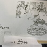 川越 いちのや - 料理敷き