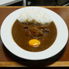 辛激屋 - 料理写真:☆【辛激屋】さん…ビーフカレー＆濃厚な黄身ちゃん(≧▽≦)/～♡☆