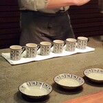 Saucer - カウンターからの眺め