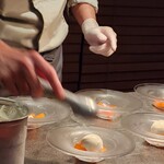 Saucer - カウンターからの眺め