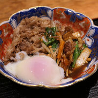 北新地 つきしろ - 黒毛和牛肩バラのすき焼き定食