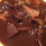 たらく うめ銀 - 友人オーダーの【タンシチュー】