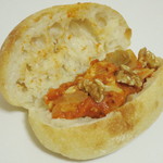 ビエル - 豚肉のトマト煮 粒マスタード（スリットを開いたところ、2013年11月）