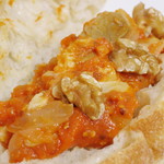 ビエル - 豚肉のトマト煮 粒マスタード（豚肉のトマト煮のアップ、2013年11月）