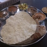 アーンドラ・ダイニング - 2013.11・ランチミールス 1290円