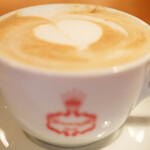 ラ スフォリーナ - 平日限定メイン料理 1100円 のカプチーノ