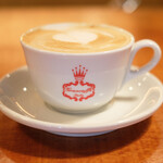 ラ スフォリーナ - 平日限定メイン料理 1100円 のカプチーノ