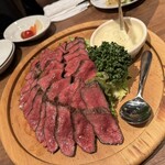 肉のビンゴ - 黒毛和牛しんたまのタリアータ380g分