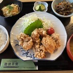 穂積茶寮 - からあげ定食＝990円←定番メニュー