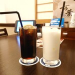 東京湯河原温泉 万葉の湯 - コーラとアイスミルク