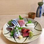 平八 - 料理写真:刺身盛り合せ