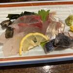 厚田村 - 刺身の盛り合わせ^_^