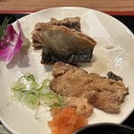 とも舎 - 日替わり定食（鯖の唐揚げ）