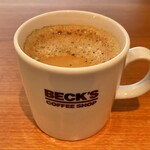 BECK'S COFFEE SHOP - 深煎りコーヒー（S）　290円（税込）