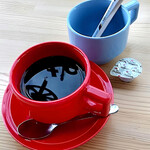 アンテナコーヒー - 今日のコーヒー（アンテナコーヒー・エスプレッソブレンド）ホット　Ｍ　420円