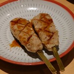 京うどんとおばんざい GOJO - 鴨ネギつくねのたれ焼き