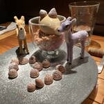 レ ファーブル ボンジュール - モンブランと仔鹿たち..こっち見ないで