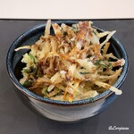 深心 - 半かきあげ丼