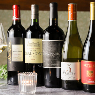 红白种类丰富的葡萄酒引以为豪享受与料理的搭配
