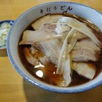 手打うどん 松屋 - 肉汁です