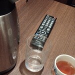 中国料理 喜祥 - 寒いので温かいジャスミン茶頂きました