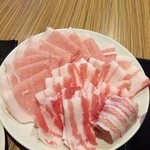 豚しゃぶ専門店 我那覇豚肉店 - ももと豚バラ