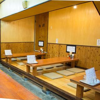 With tatami seats available, you can relax and enjoy your meal.