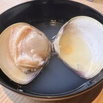 Raku - 桑名 蛤 酒蒸し850円