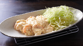 Okonomiyaki Tsunagu - エビマヨ