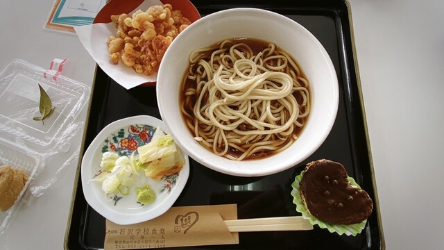 石沢学校食堂 - 曲沢（そば）の写真