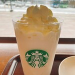 スターバックス・コーヒー - バニラクリームフラペチーノのアップ