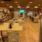 サウナ&カプセルホテル ルーマプラザ - お洒落になったレストランルーム