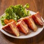 Thick-sliced ham and cheese cutlet