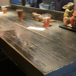 山元麺蔵 - 内観(カウンター席上)