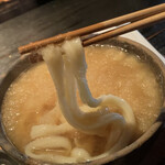 山元麺蔵 - うどん(持ち上げ撮影)