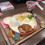 肉食家さんのハンバーグ にくきゅうグリル - 