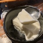 山元麺蔵 - デザート(持ち上げ撮影)