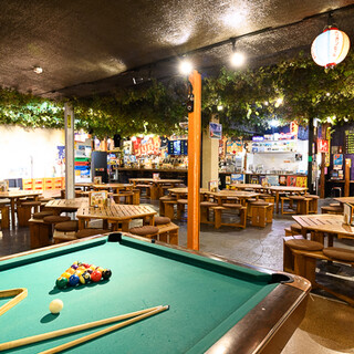 貸切可◆カラオケ・ダーツ・ビリヤード・卓球で楽しめる広々空間