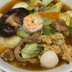 餃子の王将 - 具材アップ