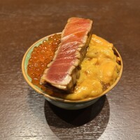 焼うお いし川 名古屋 - 至福の三食丼