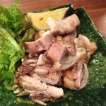 日本料理　香せり - 三河地鶏塩焼き　735円
