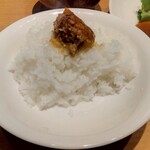 社 - 半分強くらい食べたとこ
