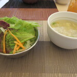 ナマステ エベレスト - サラダ＆スープ（お子様用）