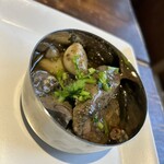 ワンテーブル - レバーのアチャール350円