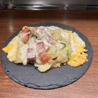 青ひげ 本店 - 焼きポテトサラダ