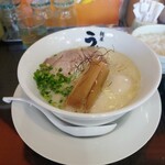 麺屋うめはら - 名古屋コーチンの鶏白湯ラーメン1000円