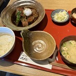 日本料理 ざぜん - 金目鯛の煮付け御前